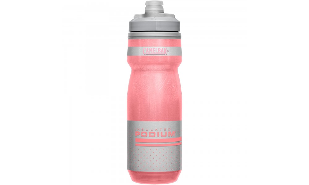 Bidon CamelBak Podium Chill 620ml - różowy-szary