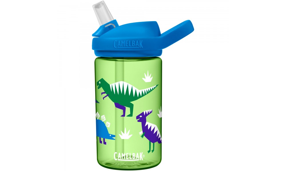 Butelka CamelBak Eddy+Kids 400ml - przezroczysto-zielony