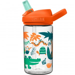 Butelka CamelBak Eddy+Kids 400ml - pomarańczowy - wzór 1