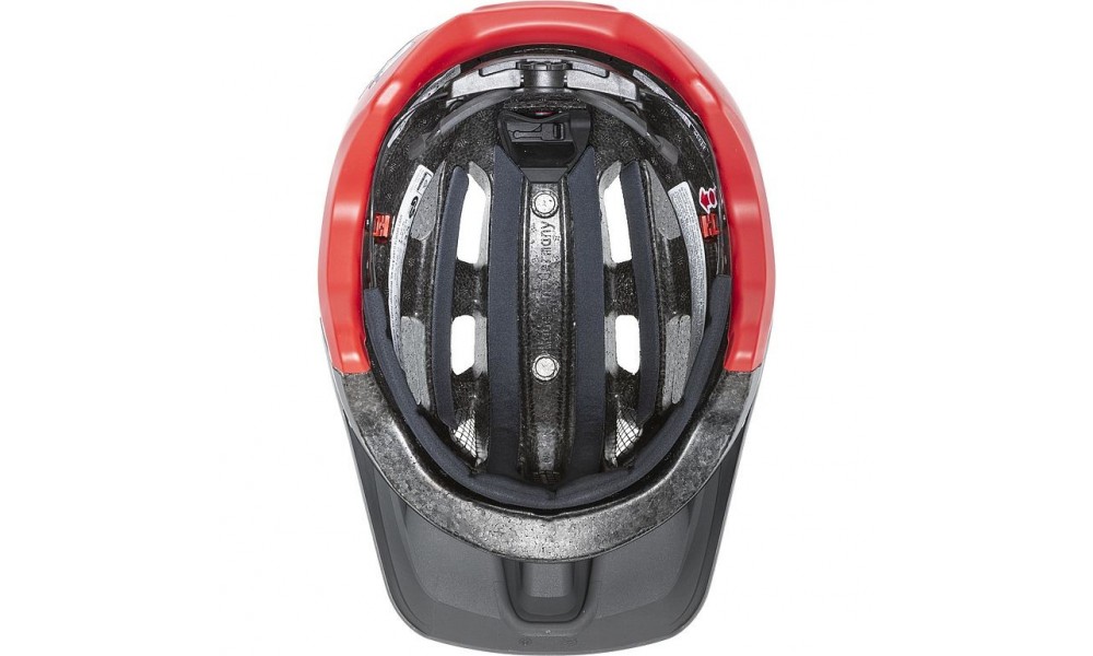 Kask Uvex Finale light 2.0 - srebrno-czerwony