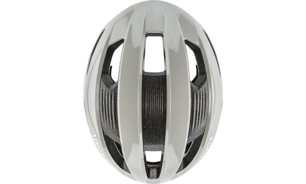 Kask rowerowy Uvex Rise - beżowo-czarny