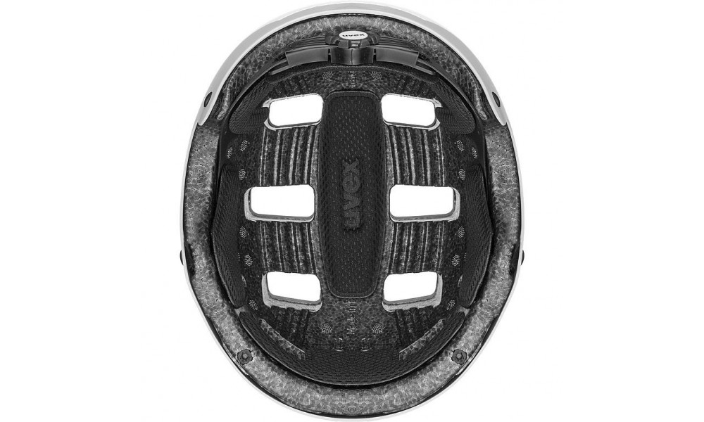 Kask dziecięcy Uvex Kid 3 - srebrny