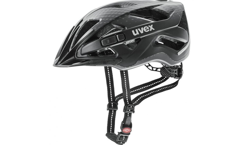 Kask rowerowy Uvex City Active - czarny