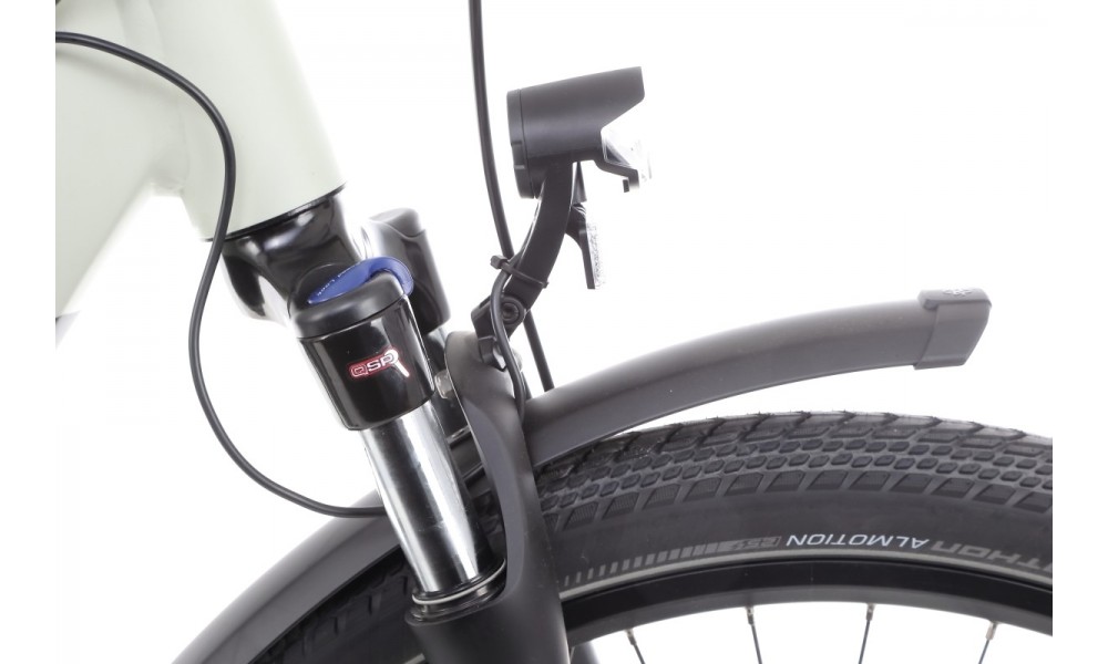 Rower trekkingowy elektryczny Winora Sinus N5f Eco Wave - szary