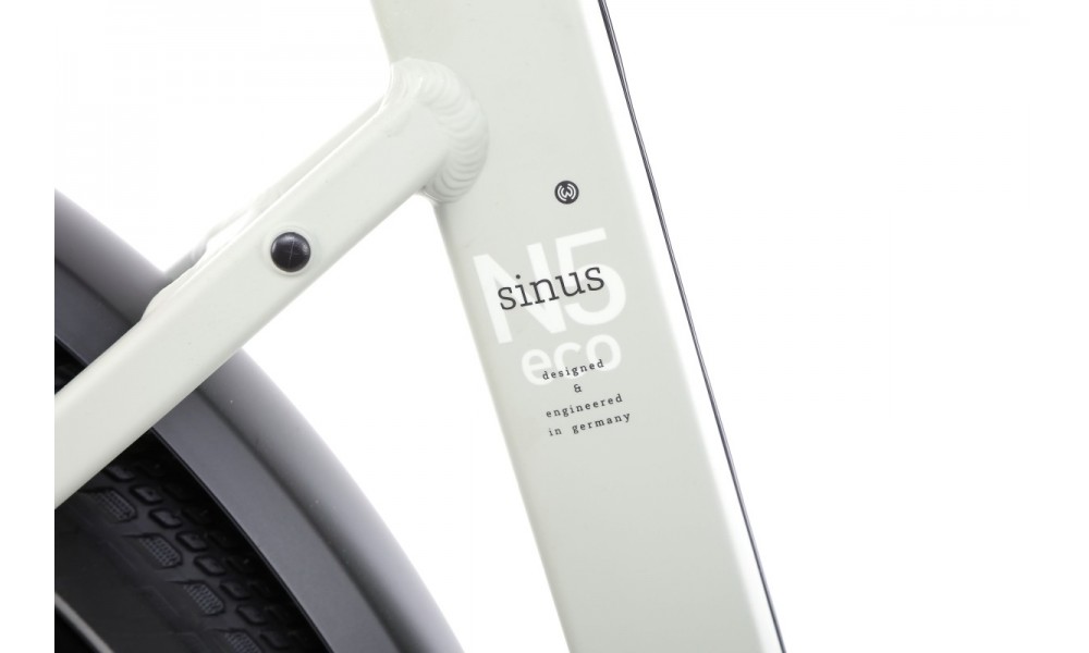 Rower trekkingowy elektryczny Winora Sinus N5f Eco Wave - szary