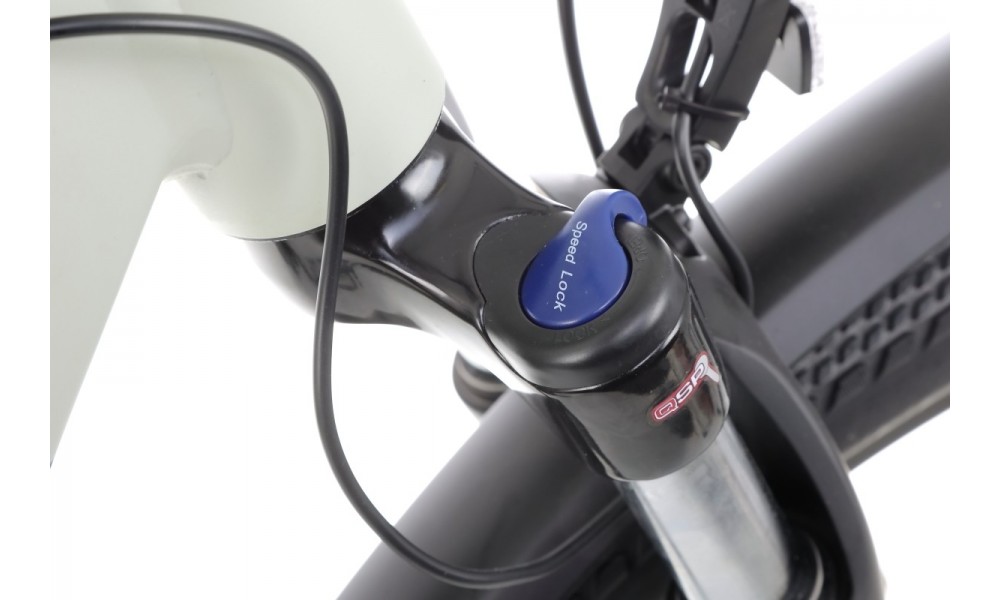 Rower trekkingowy elektryczny Winora Sinus N5f Eco Wave - szary