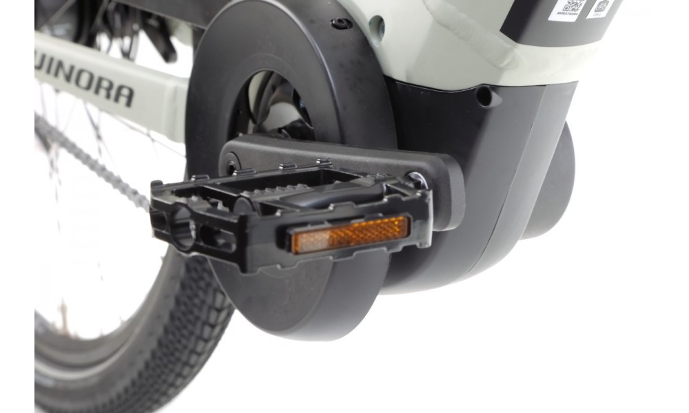 Rower trekkingowy elektryczny Winora Sinus N5f Eco Wave - szary