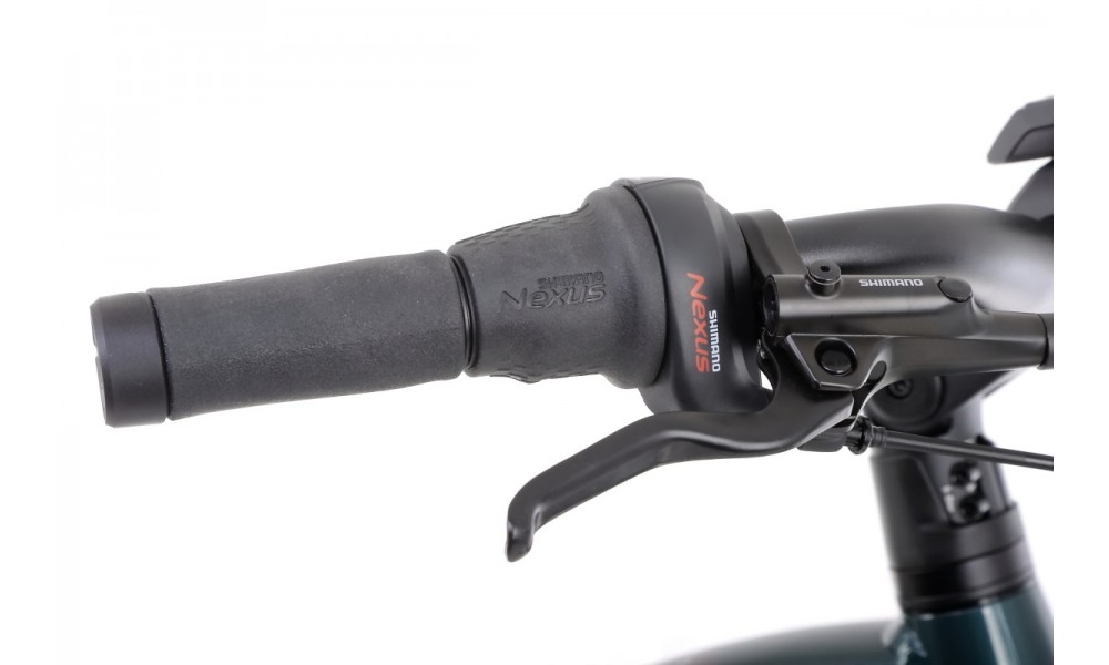 Rower trekkingowy elektryczny Winora Sinus N8f Lady - zielony