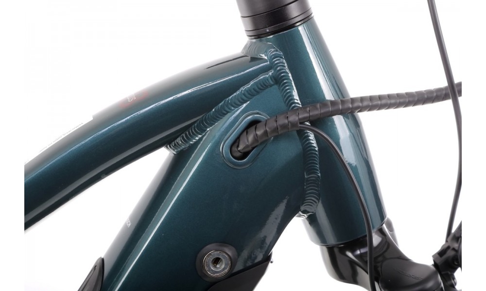 Rower trekkingowy elektryczny Winora Sinus N8f Lady - zielony