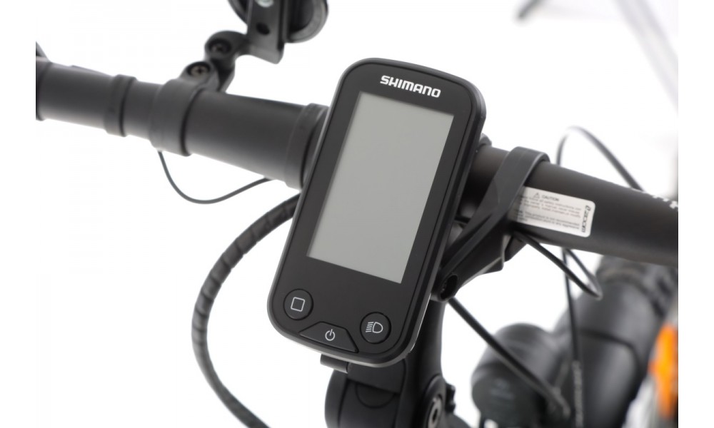 Rower trekkingowy elektryczny Husqvarna Cross Tourer CT3 Lady 27,5 - biały-niebieski