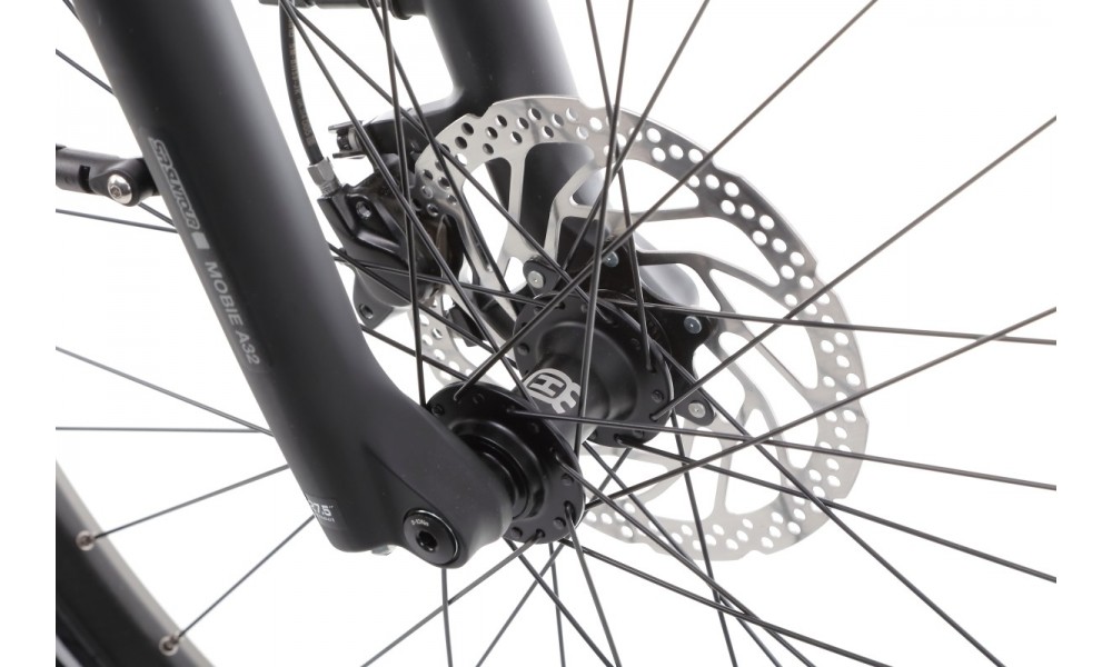 Rower trekkingowy elektryczny Husqvarna Gran Tourer GT2 Lady - ciemny niebieski