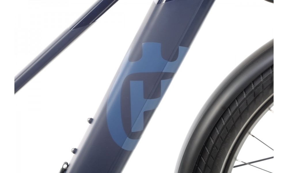 Rower trekkingowy elektryczny Husqvarna Gran Tourer GT2 Lady - ciemny niebieski