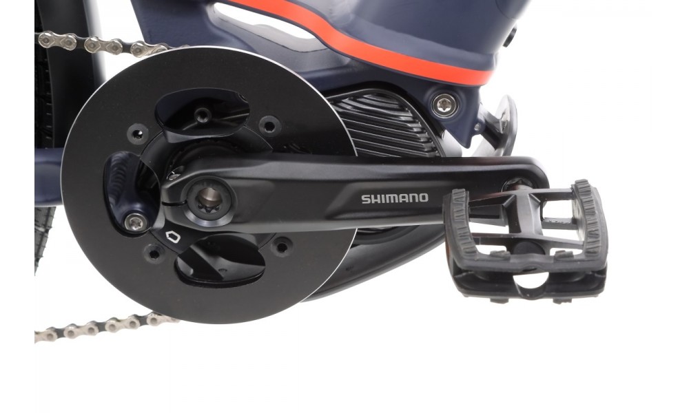 Rower trekkingowy elektryczny Husqvarna Gran Tourer GT2 Lady - ciemny niebieski