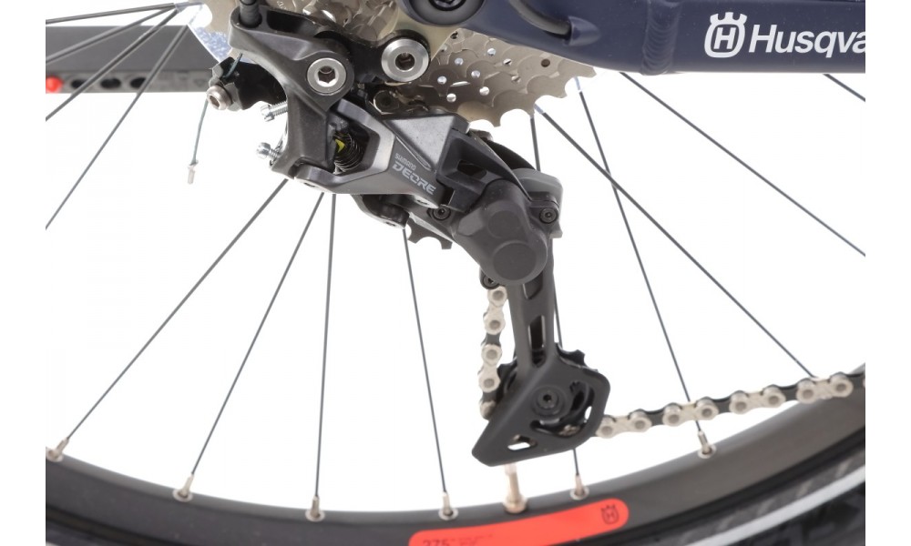 Rower trekkingowy elektryczny Husqvarna Gran Tourer GT2 Lady - ciemny niebieski