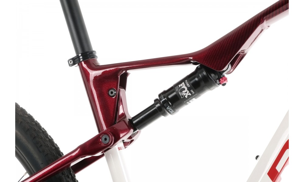 Rower górski Orbea OIZ H30 - biało-czerwony