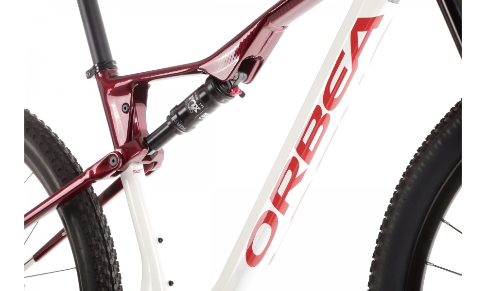 Rower górski Orbea OIZ H30 - biało-czerwony
