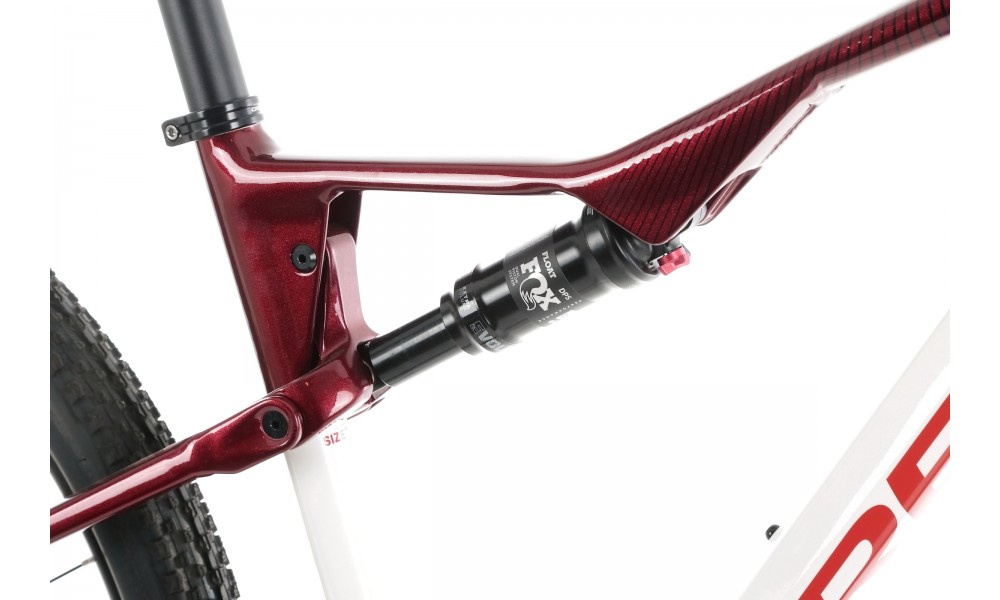 Rower górski Orbea OIZ H30 - biało-czerwony