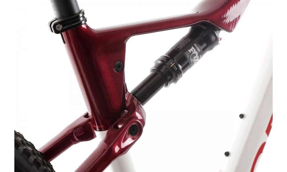 Rower górski Orbea OIZ H30 - biało-czerwony