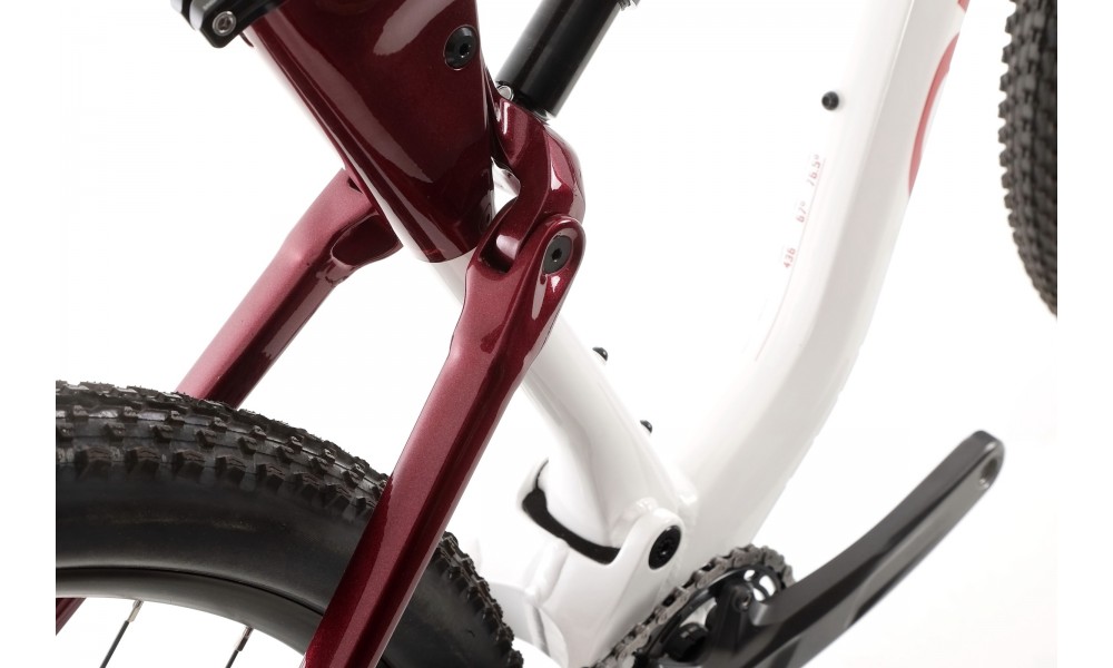 Rower górski Orbea OIZ H30 - biało-czerwony
