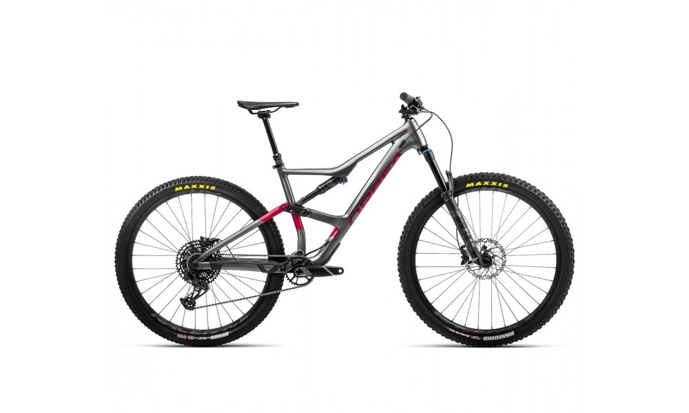 Rower górski Orbea OCCAM H20 EAGLE - antracytowo-czerwony