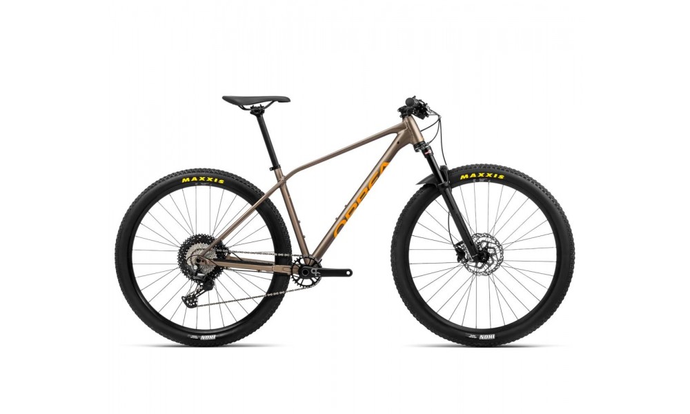 Rower górski Orbea ALMA H30 - brązowo-pomarańczowy