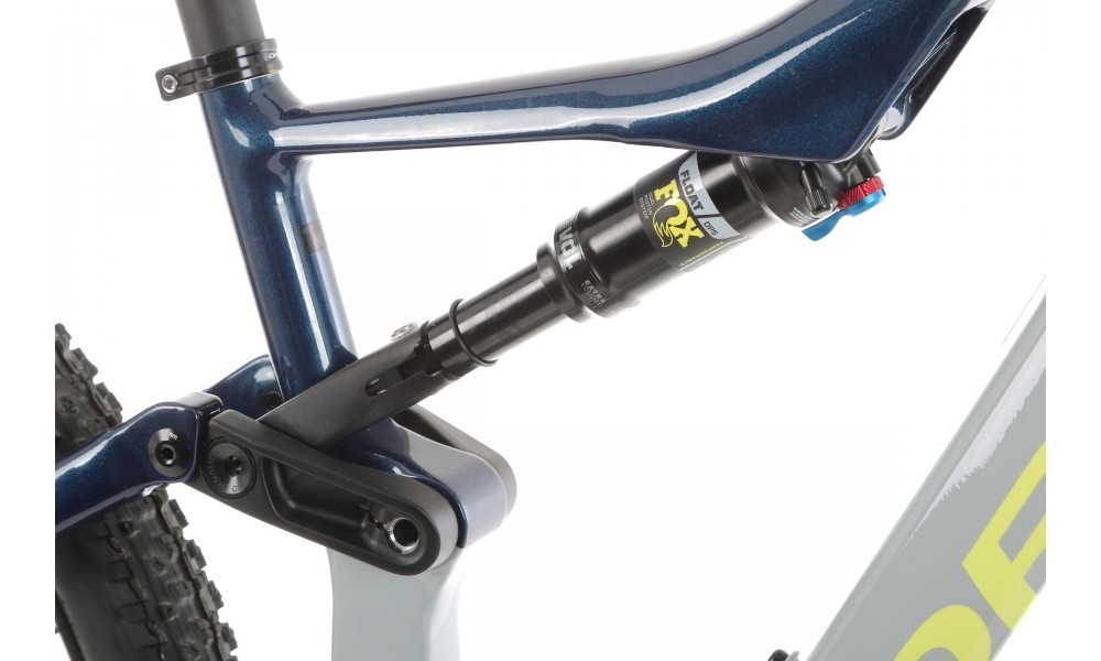 Rower górski elektryczny Orbea RISE H20 - szaro-niebieski