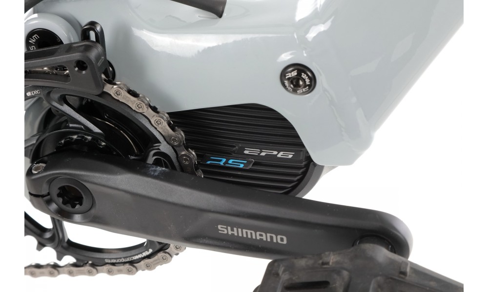 Rower górski elektryczny Orbea RISE H20 - szaro-niebieski