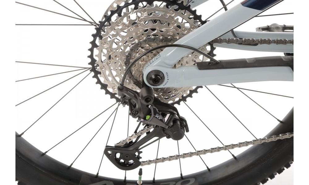 Rower górski elektryczny Orbea RISE H20 - szaro-niebieski