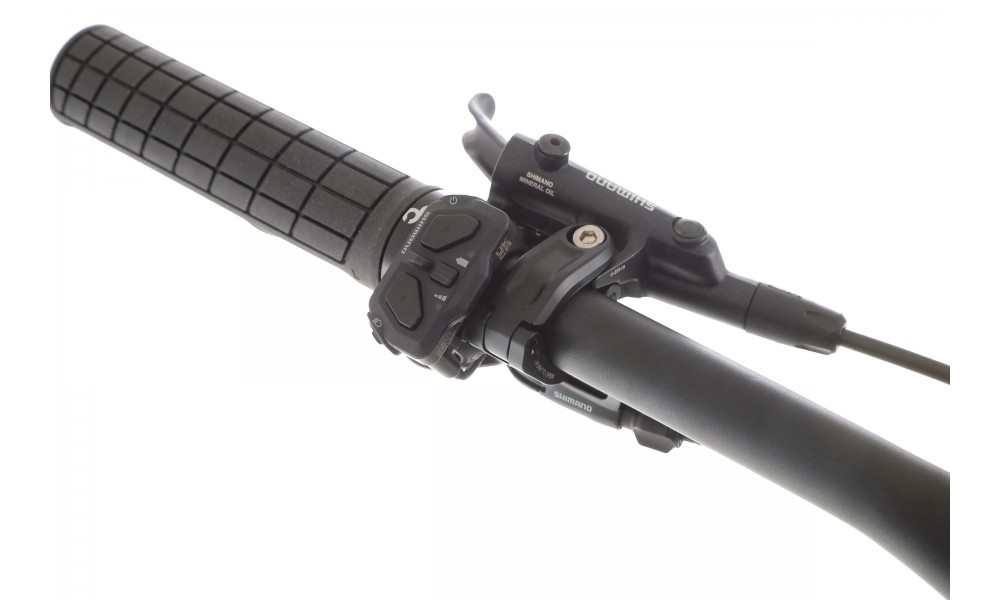 Rower górski elektryczny Orbea RISE H20 - szaro-niebieski