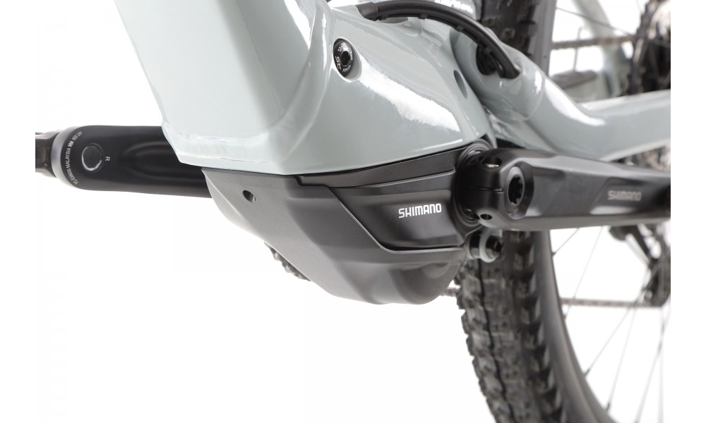 Rower górski elektryczny Orbea RISE H20 - szaro-niebieski