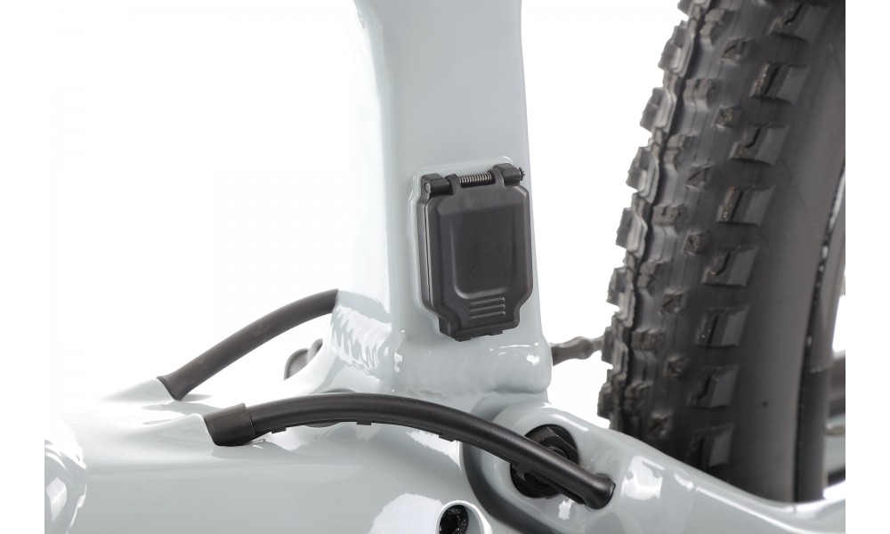 Rower górski elektryczny Orbea RISE H20 - szaro-niebieski