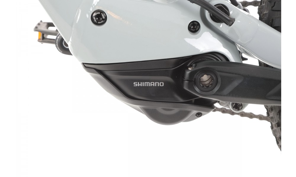 Rower górski elektryczny Orbea RISE H20 - szaro-niebieski