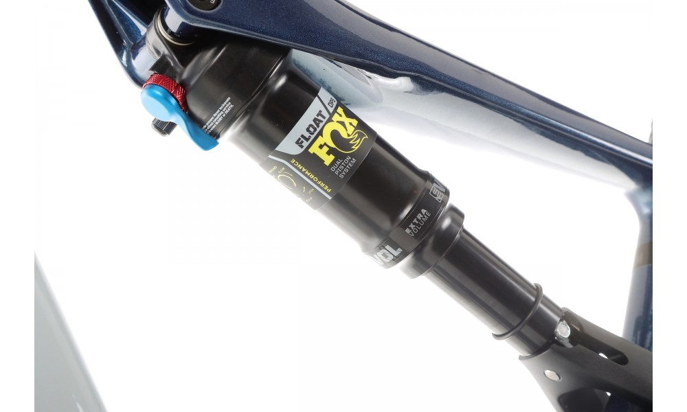 Rower górski elektryczny Orbea RISE H20 - szaro-niebieski