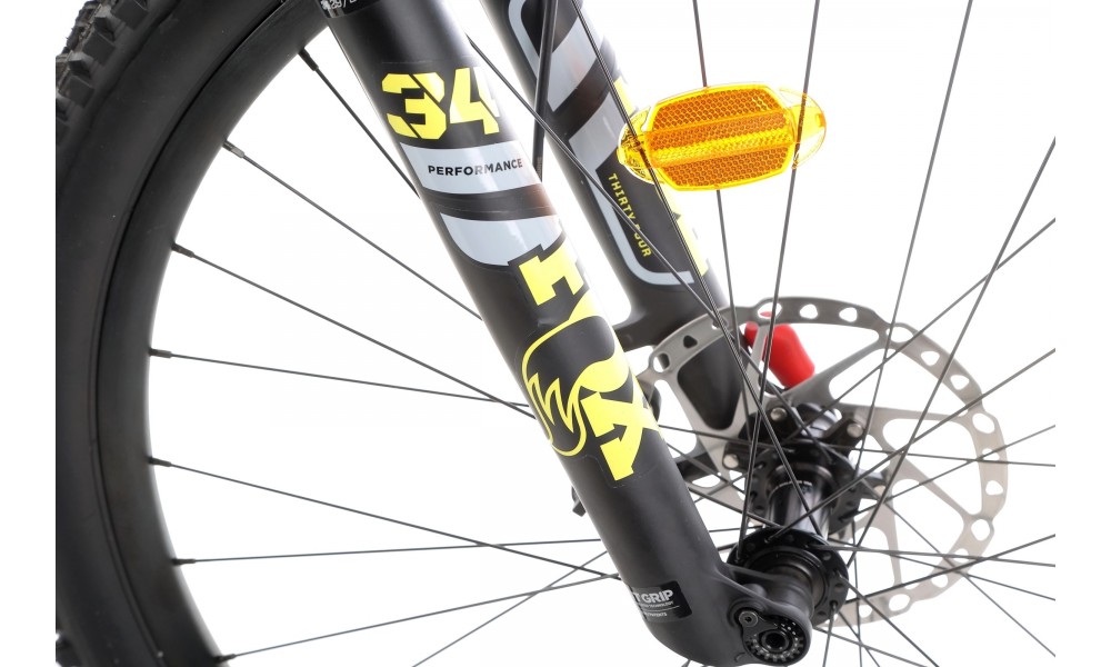 Rower górski elektryczny Orbea RISE H20 - szaro-niebieski