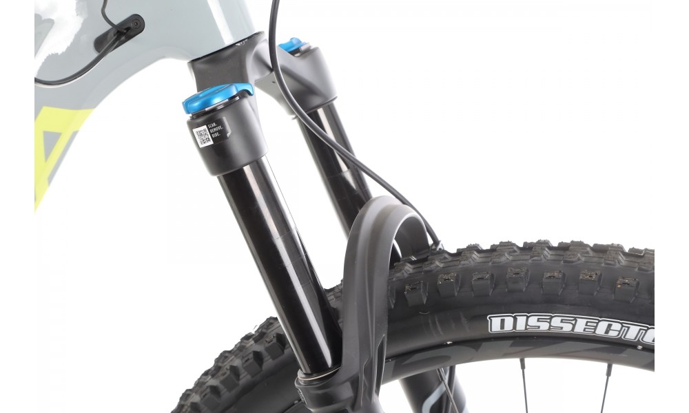 Rower górski elektryczny Orbea RISE H20 - szaro-niebieski