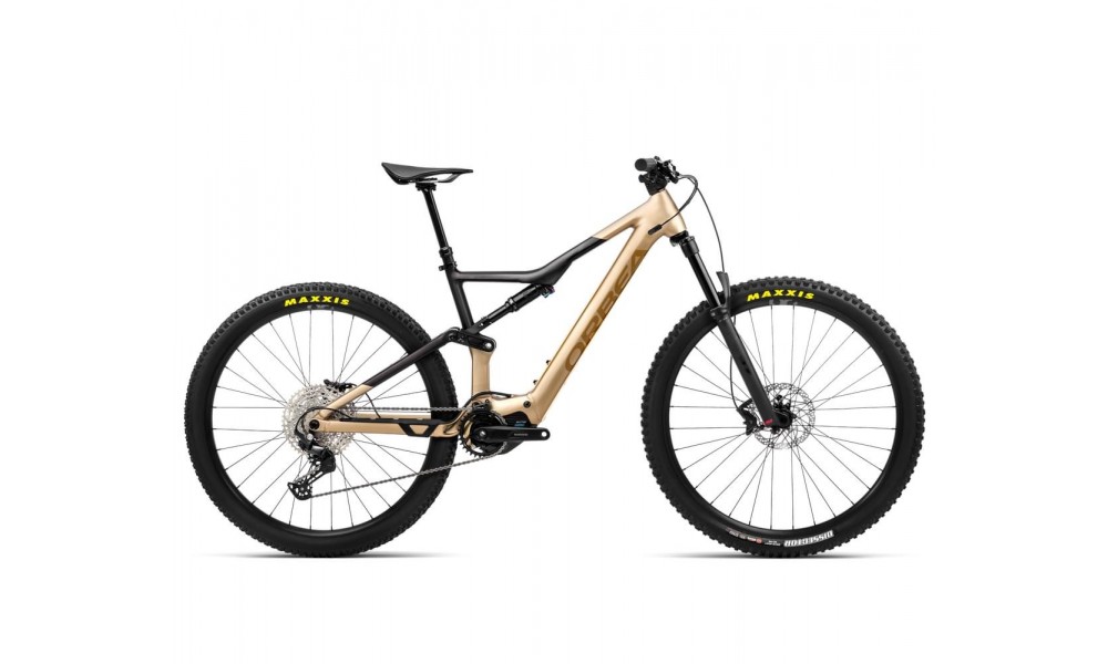Rower górski elektryczny Orbea RISE H30 - brązowy