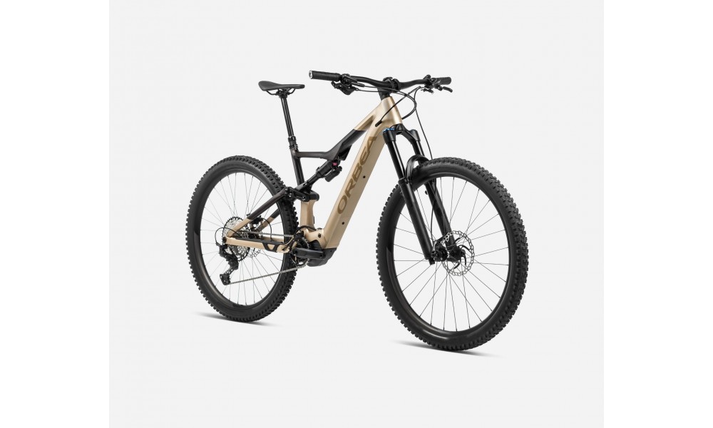 Rower górski elektryczny Orbea RISE H30 - brązowy