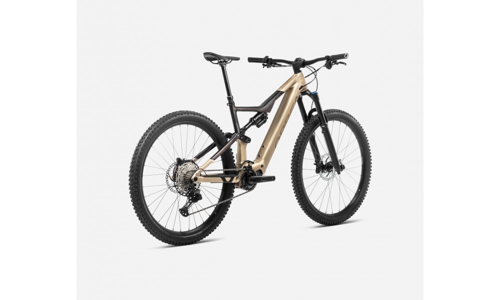 Rower górski elektryczny Orbea RISE H30 - brązowy