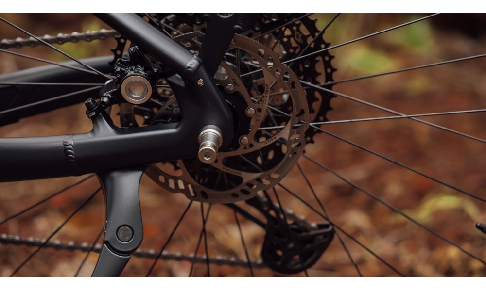 Rower górski elektryczny Orbea URRUN 40 - pomarańczowo-czarny