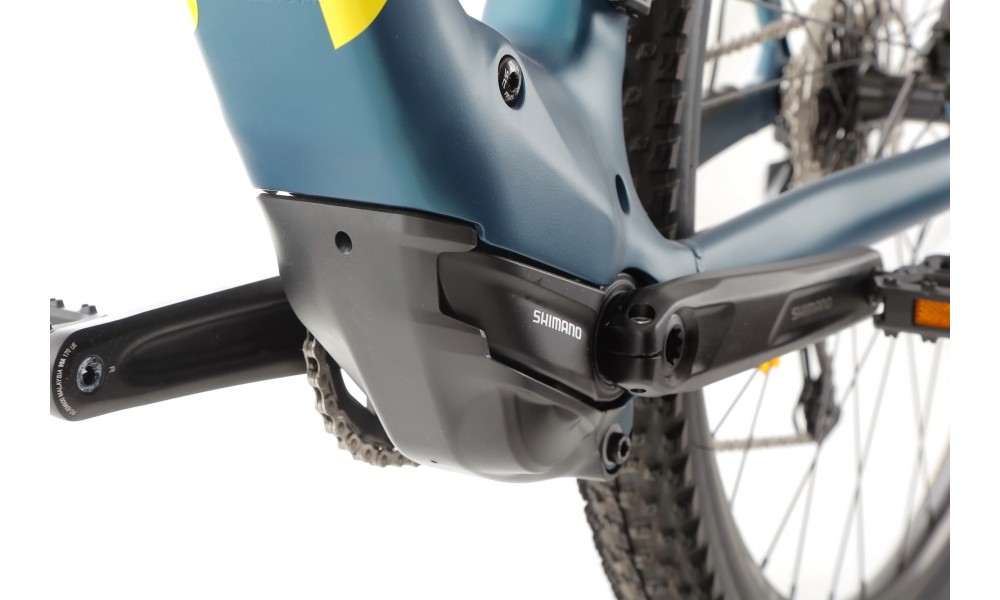 Rower górski elektryczny Orbea URRUN 40 - niebiesko-żółty