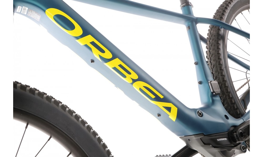 Rower górski elektryczny Orbea URRUN 40 - niebiesko-żółty