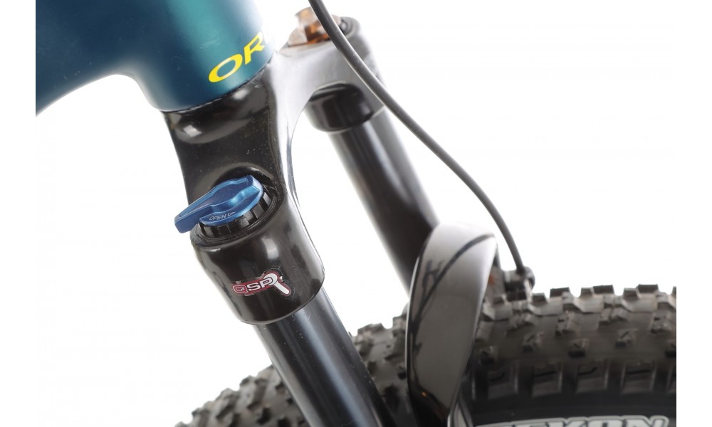 Rower górski elektryczny Orbea URRUN 40 - niebiesko-żółty