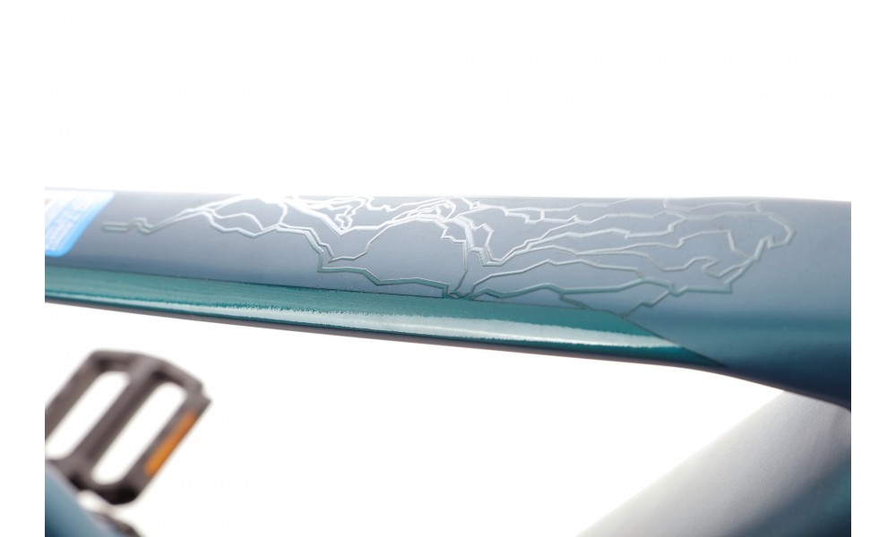 Rower górski elektryczny Orbea URRUN 40 - niebiesko-żółty