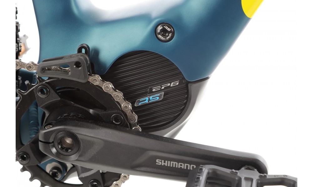 Rower górski elektryczny Orbea URRUN 40 - niebiesko-żółty