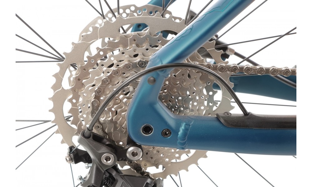 Rower górski elektryczny Orbea URRUN 40 - niebiesko-żółty