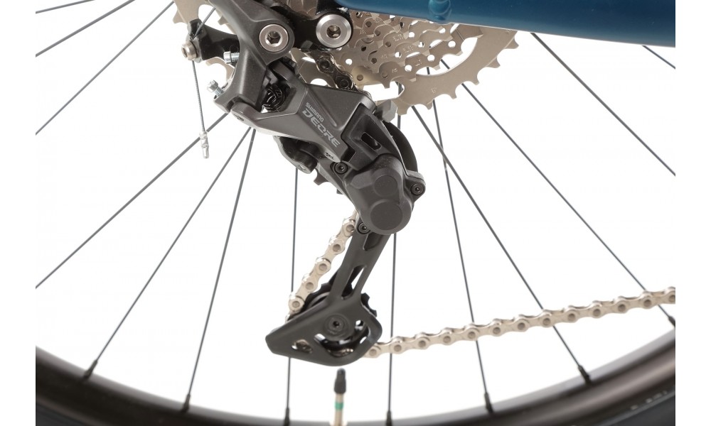 Rower górski elektryczny Orbea URRUN 40 - niebiesko-żółty