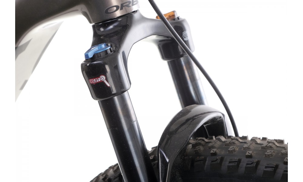 Rower górski elektryczny Orbea URRUN 40 - antracytowo-czarny