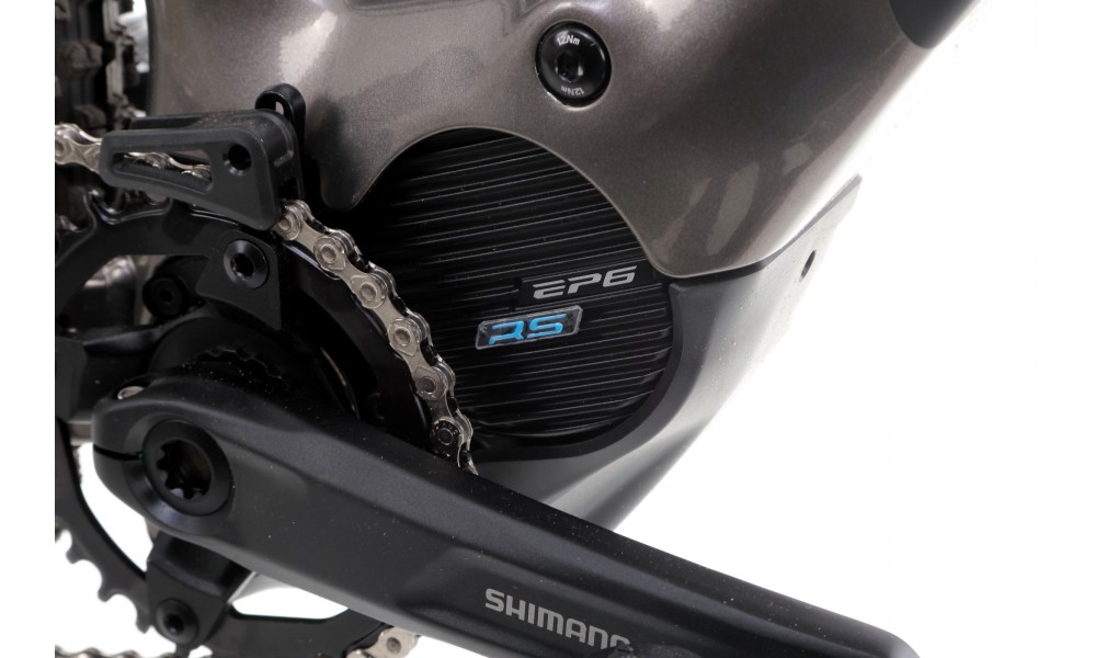 Rower górski elektryczny Orbea URRUN 40 - antracytowo-czarny