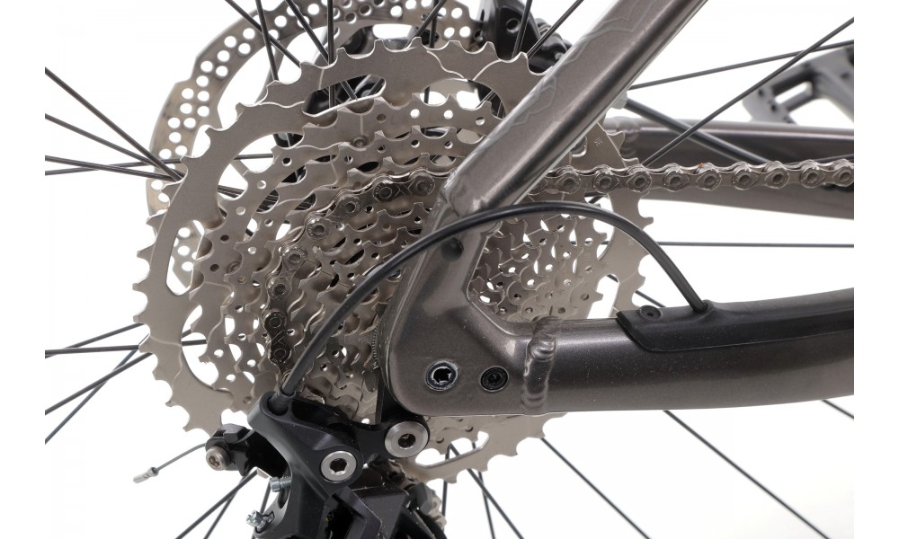 Rower górski elektryczny Orbea URRUN 40 - antracytowo-czarny