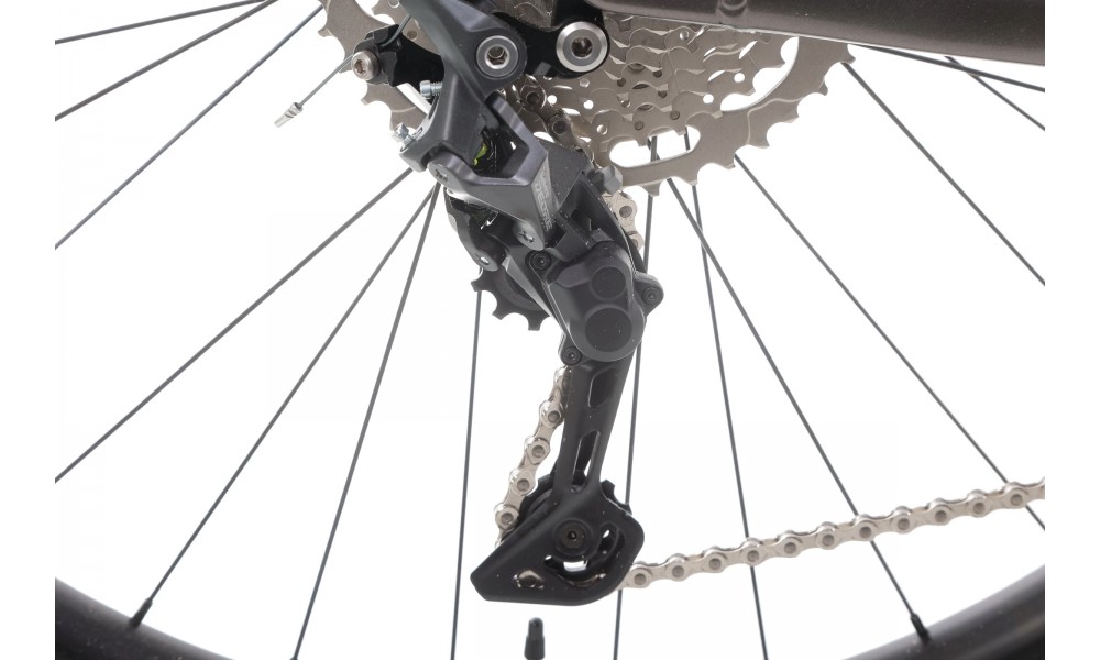 Rower górski elektryczny Orbea URRUN 40 - antracytowo-czarny